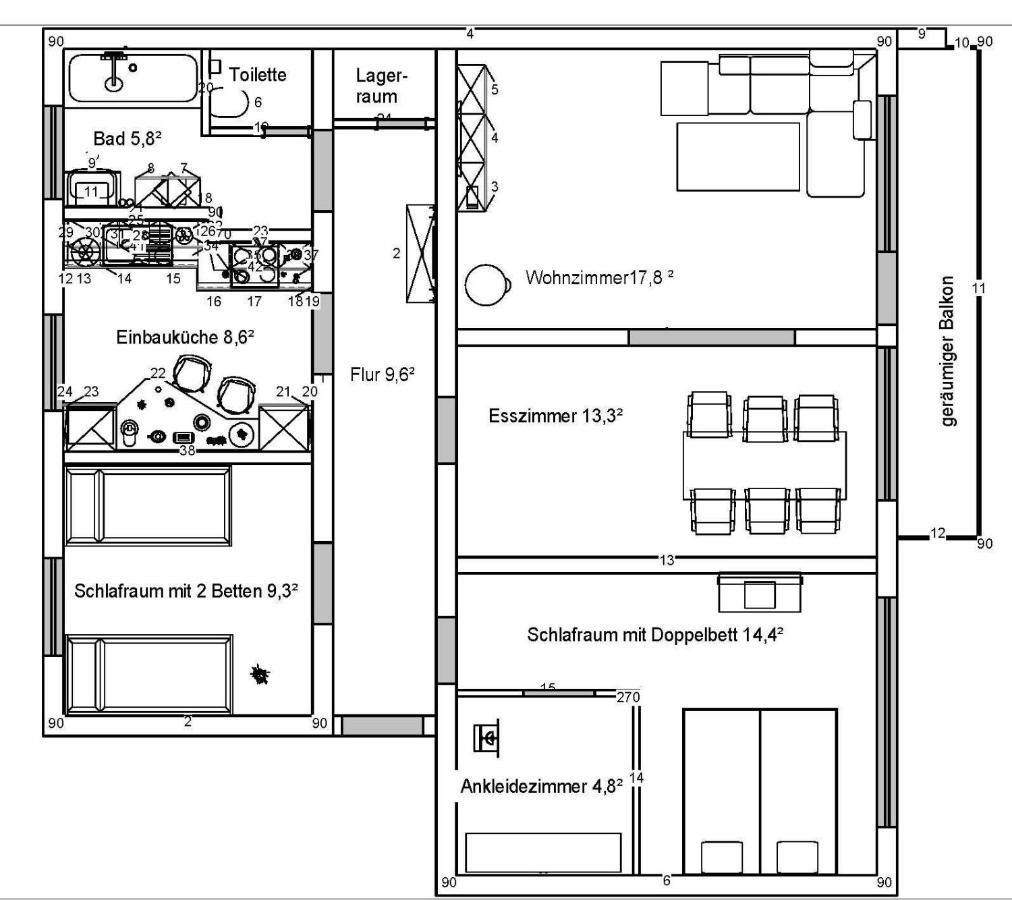 Ferienwohnung Friedenau Steinfurt Zewnętrze zdjęcie